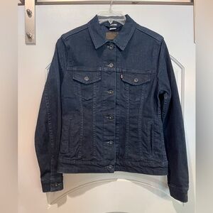 Levi’s Classic dark Denim Jacket. GUC!